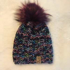 🌲Hand Knit Lux Merino Wool Hat by Forest + Fawn